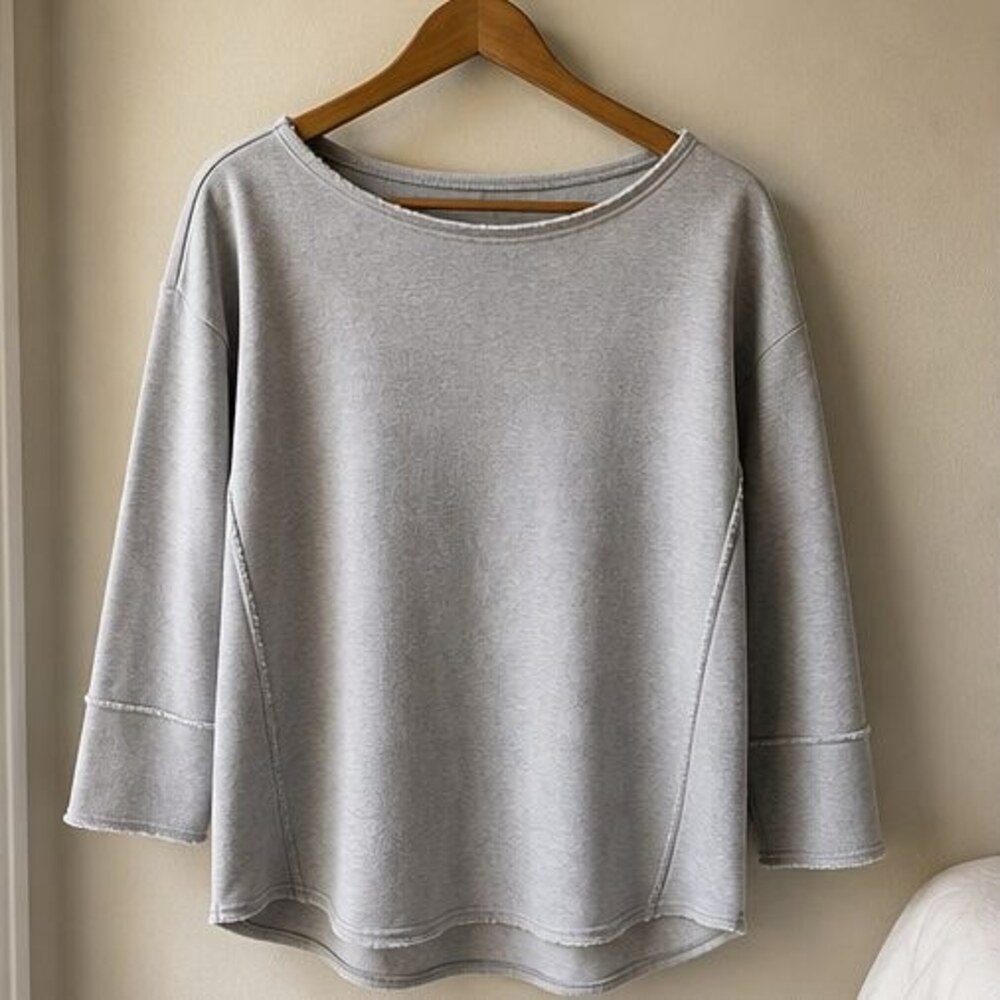 Ivory Pleated Blouse